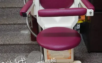 台中周家安裝騰城樓梯升降椅讓家人用爬梯機器上下樓梯